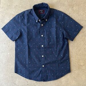 EUC UNTUCKit Boys Button Down Shirt size 8